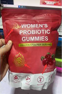 60 Tablets Female Probiotic Gummies