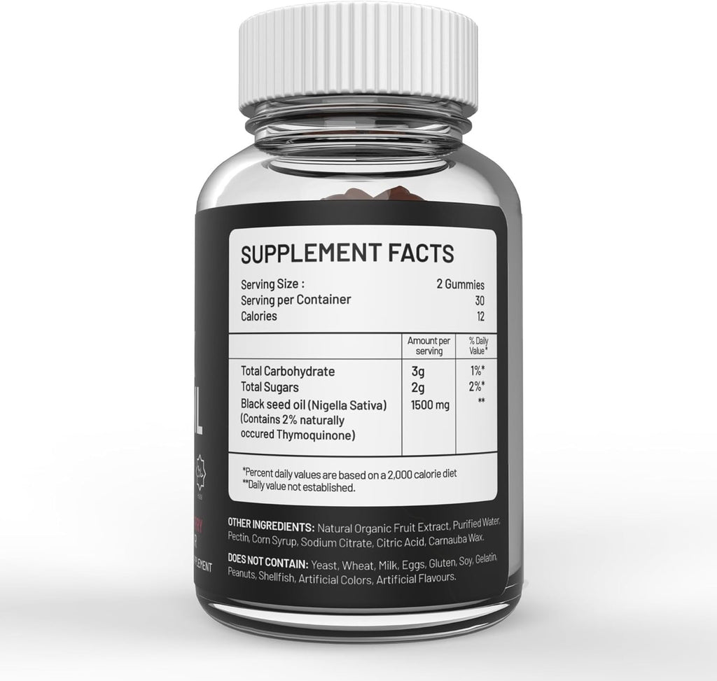 Black Seed Oil Gummies