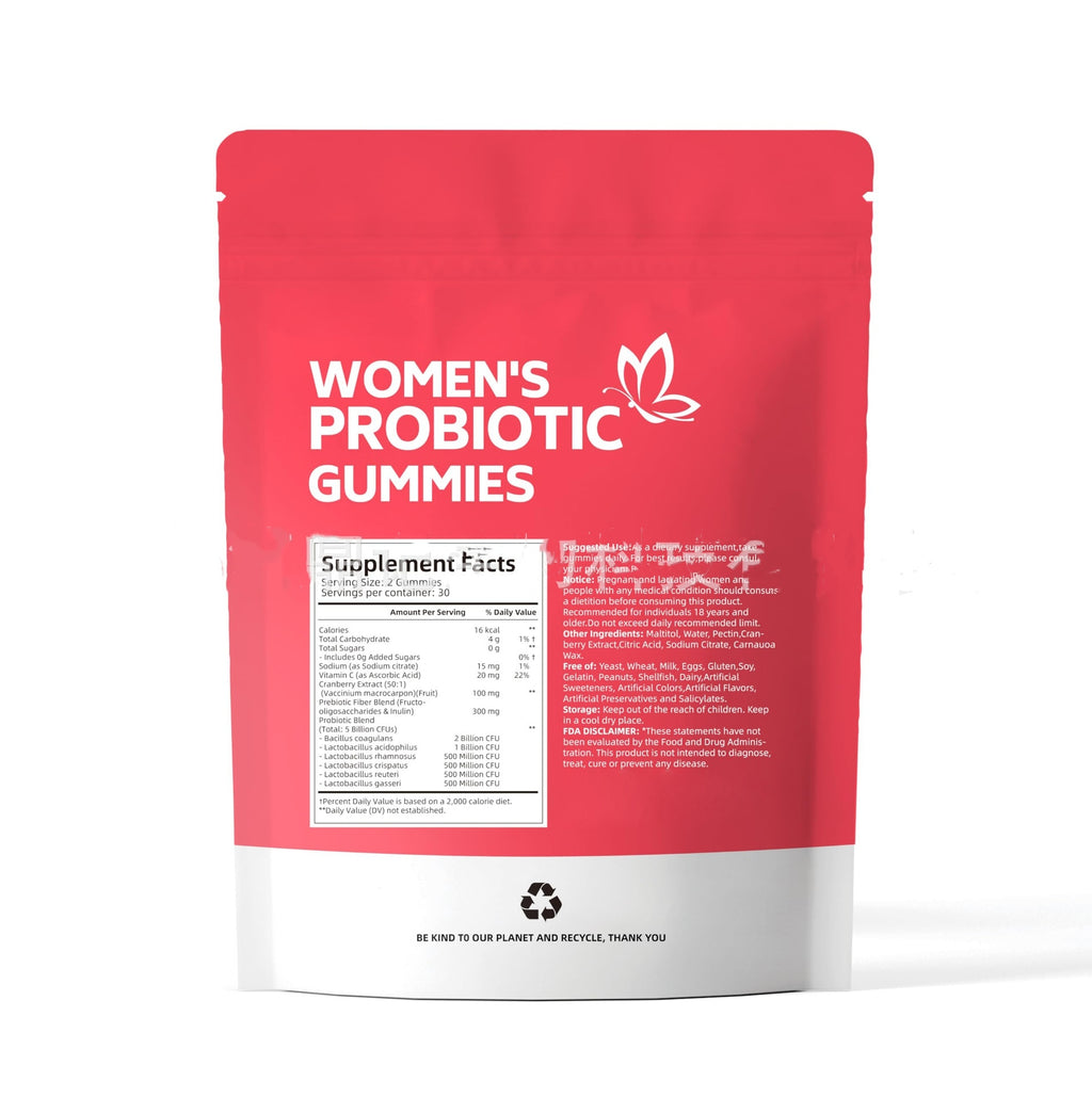 60 Tablets Female Probiotic Gummies