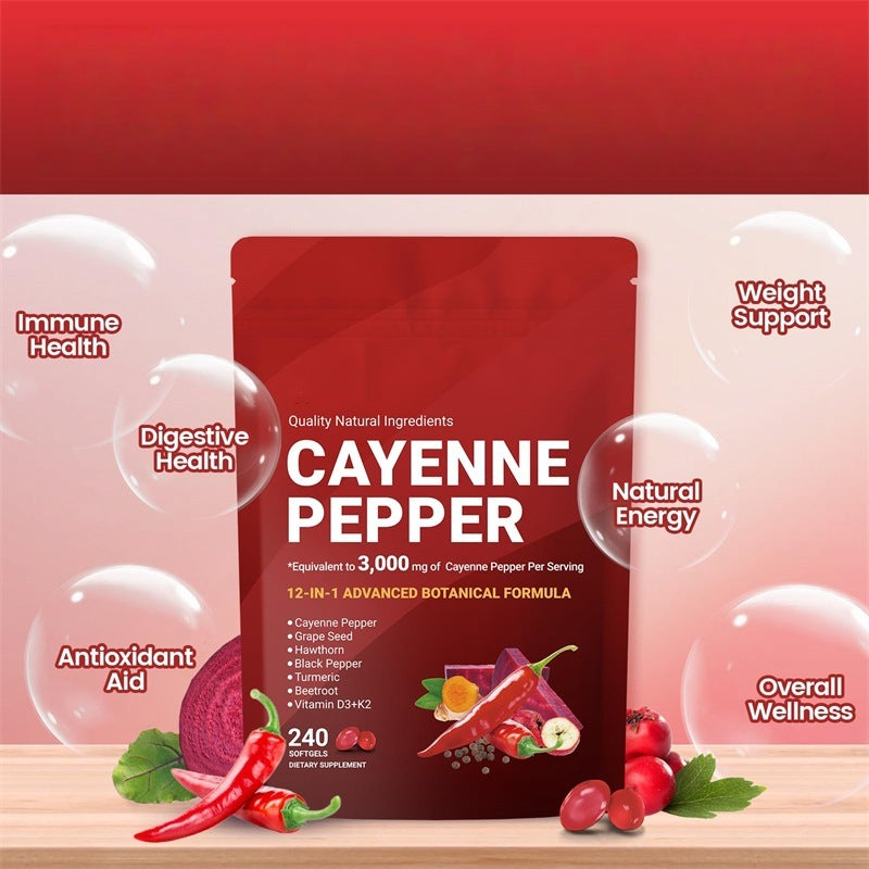 cayenne pepper supplement 240pcs
